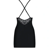 Chemise Obsessive 828-CHE Negru L-XL