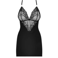 Chemise Obsessive 828-CHE Negru L-XL