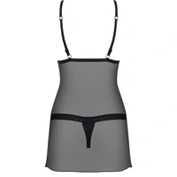 Chemise Obsessive 865-CHE Negru L-XL