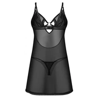 Chemise Obsessive Alliane Negru S-M