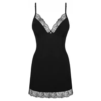 Chemise Obsessive Bella Rou Negru M-L