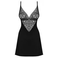 Chemise Obsessive Cecilla Negru L-XL