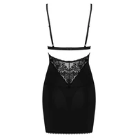 Chemise Obsessive Maderris Negru XS-S
