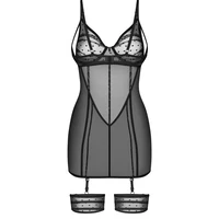 Chemise Obsessive Nuites Negru L-XL