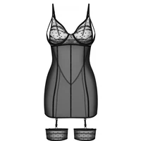 Chemise Obsessive Nuites Negru L-XL