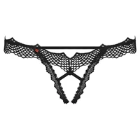 Chilot Decupat Obsessive Bravele Negru L-XL