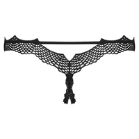 Chilot Decupat Obsessive Bravele Negru L-XL