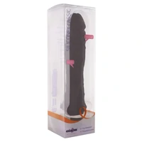 Seven Creations Vibrator Realist 25 cm Negru 7 Funcții