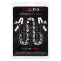 Cleme Sfârcuri Crystal Chain Argintiu