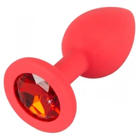 Colorful Joy Jewel Plug Roșu