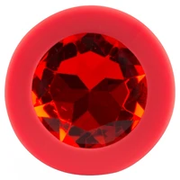 Colorful Joy Jewel Plug Roșu