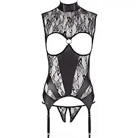 Corset Abierta Fina Leilani Negru S