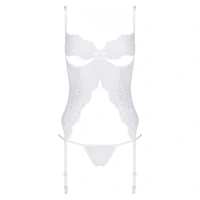 Corset Avanua Silentia Alb L-XL