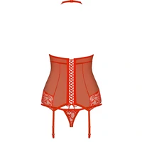 Corset Obsessive 838-COR Roșu S-M