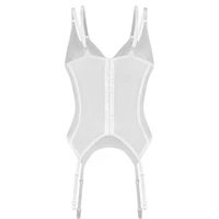 Corset Obsessive Arrowel Alb L-XL