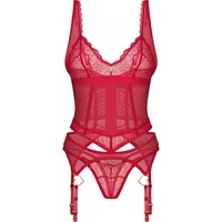 Corset Obsessive Cupide Desir Roșu S-M