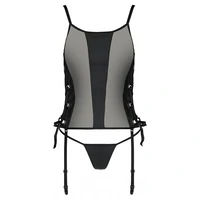 Corset Passion Malwia Negru L-XL