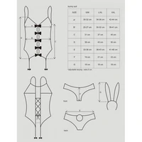 Costum Obsessive Bunny Suit Roz S-M