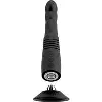 Couples Choice Vibrator Împingeri Punct G și Prostată 9x9 Negru