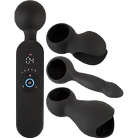Couples Choice Wand – 12 Moduri, încălzire 41°C, Reîncărcabil Negru