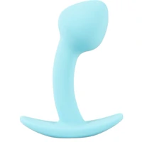 Cuties Plug Albastru — Mini Plug silicon 7.1 cm Discret