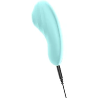 cuties RC Panty - Vibrator Discret, 10 Moduri, Reîncărcabil Albastru