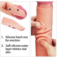 Dildo Dual Layered Platinum 30cm