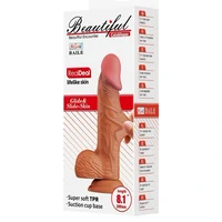 Dildo Catoblepas 20cm Curbat Realist cu Ventuză