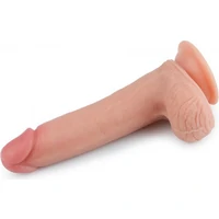 Dildo cu Ventuză Dual Layered