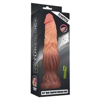 Dildo Dual Layered Liquid Silicone 24cm