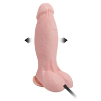 Dildo Gonflabil Cu Ventuză 18cm