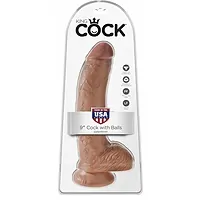 Dildo Realistic King 22.9cm cu Ventuză