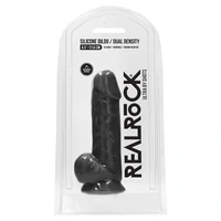 Dildo Realrock 21.6cm Negru