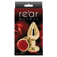 Dop Anal Rear Assets Rose Medium Roșu