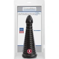 Dop Anal TitanMen Intimidator Negru Plăcere Extremă