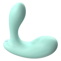 DuoVibe II – Vibrator punct G cu Tapping, 9 Moduri, Reîncărcabil Verde