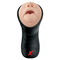 Elite Deep Vibrating Stroker Negru