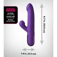 Fantasy For Her Super Sonix Thruster 22 cm Reîncărcabil Mov