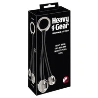 Heavy Gear – Inel Penian Metalic cu 2 Pluguri 31 cm Argintiu