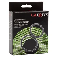 Inel Penis Quick Release Double Helix Negru