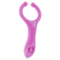 Inel Penis Vibrating Clitoris Stim C-Ring Roz