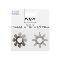 Inele Penis Power Stretchy 2buc Gri