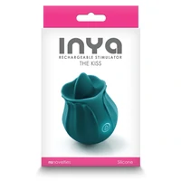 INYA The Kiss - Stimulator Clitoral Reîncărcabil Verde
