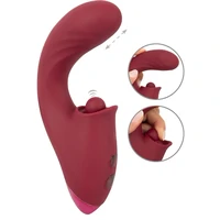 JAVIDA 3 Funcții — Vibrator cu împingere, 10 Moduri Roșu