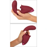 JAVIDA 3 Funcții — Vibrator cu împingere, 10 Moduri Roșu