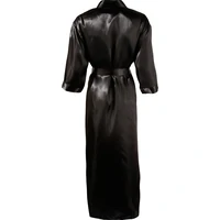 Kimono Cottelli Collection Negru L-XL