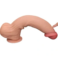 Lovetoy Dual Layer 36 cm Piele Moale și Miez Ferm