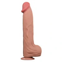 Lovetoy Dual Layer 36 cm Piele Moale și Miez Ferm