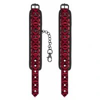 Luxury Hand Cuffs Rosu