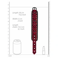 Luxury Hand Cuffs Rosu
